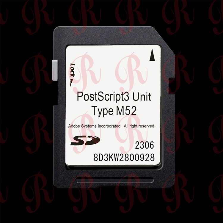 Commercial Printing Solutions: Ricoh PostScript3 M52 Unit with Postscript 3 Modules